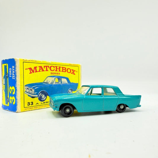 Matchbox Lesney 33b Ford Zephyr 6 BPW - Magic Matchbox