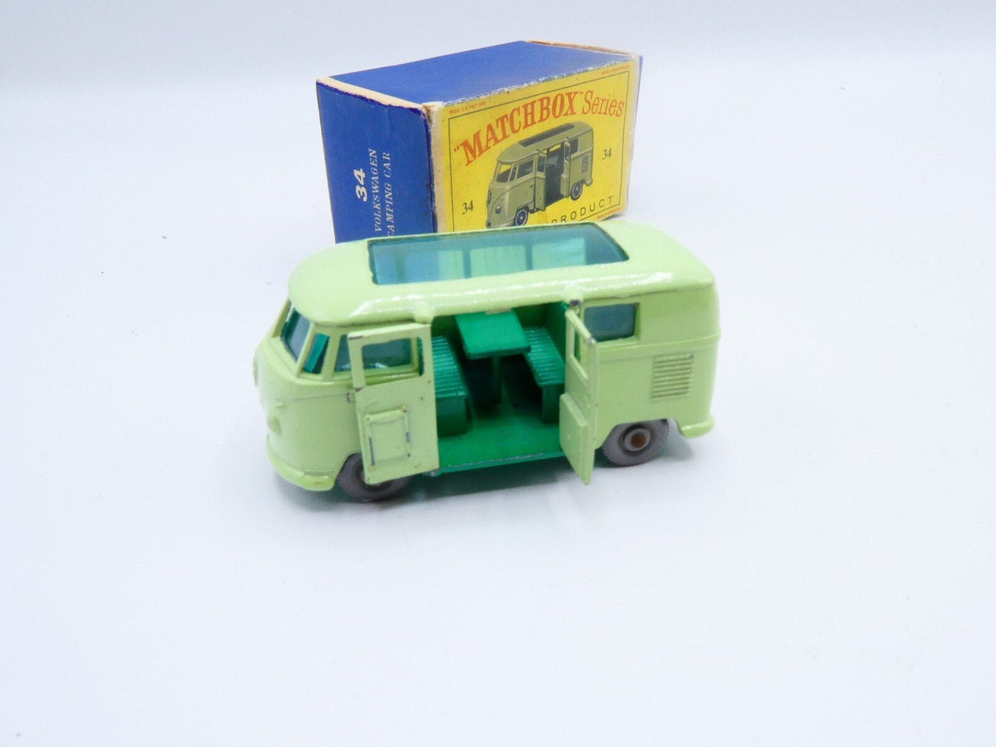 Matchbox Lesney 34b Volkswagen Caravanette GPW - Magic Matchbox