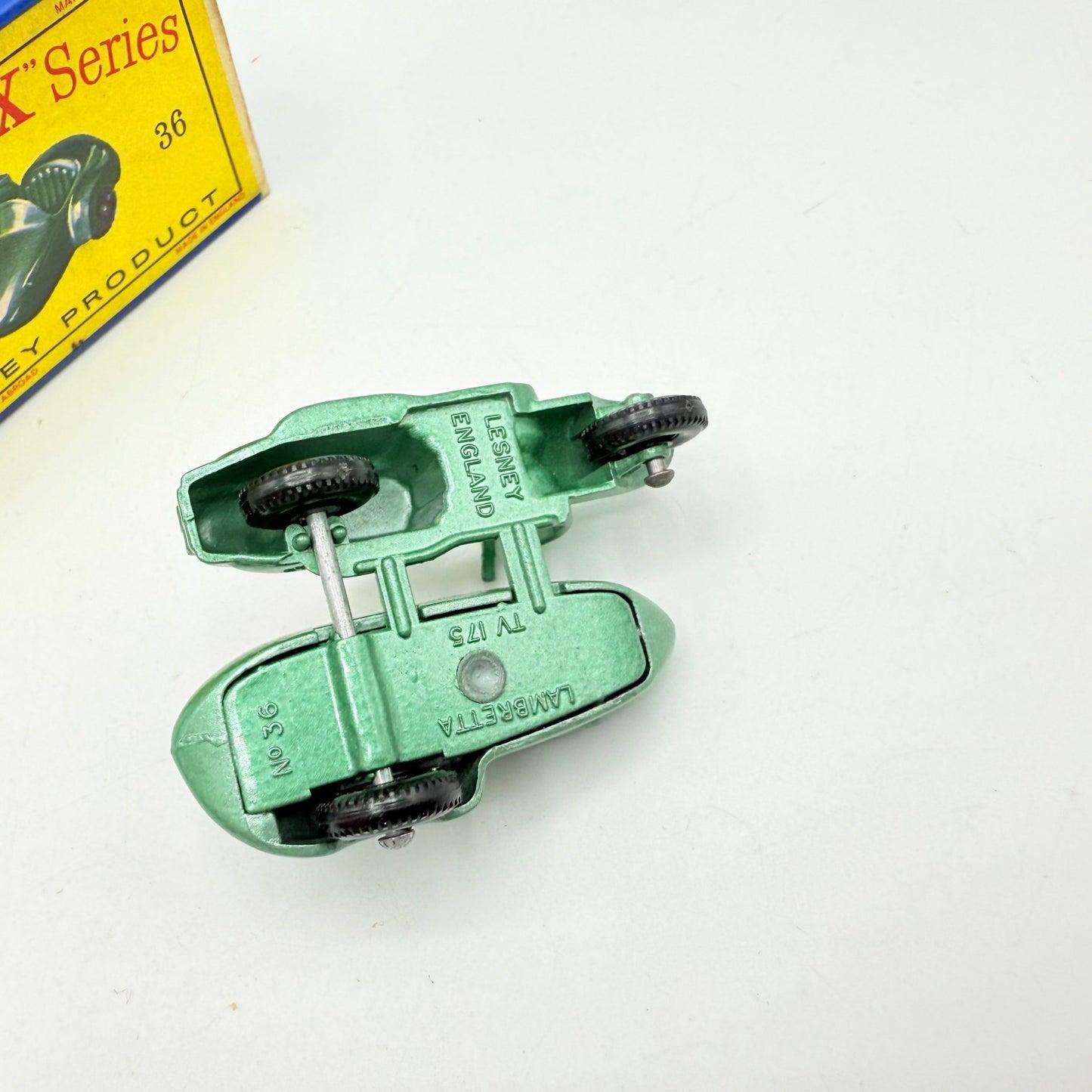 Matchbox Lesney 36b Lambretta Scooter - Magic Matchbox
