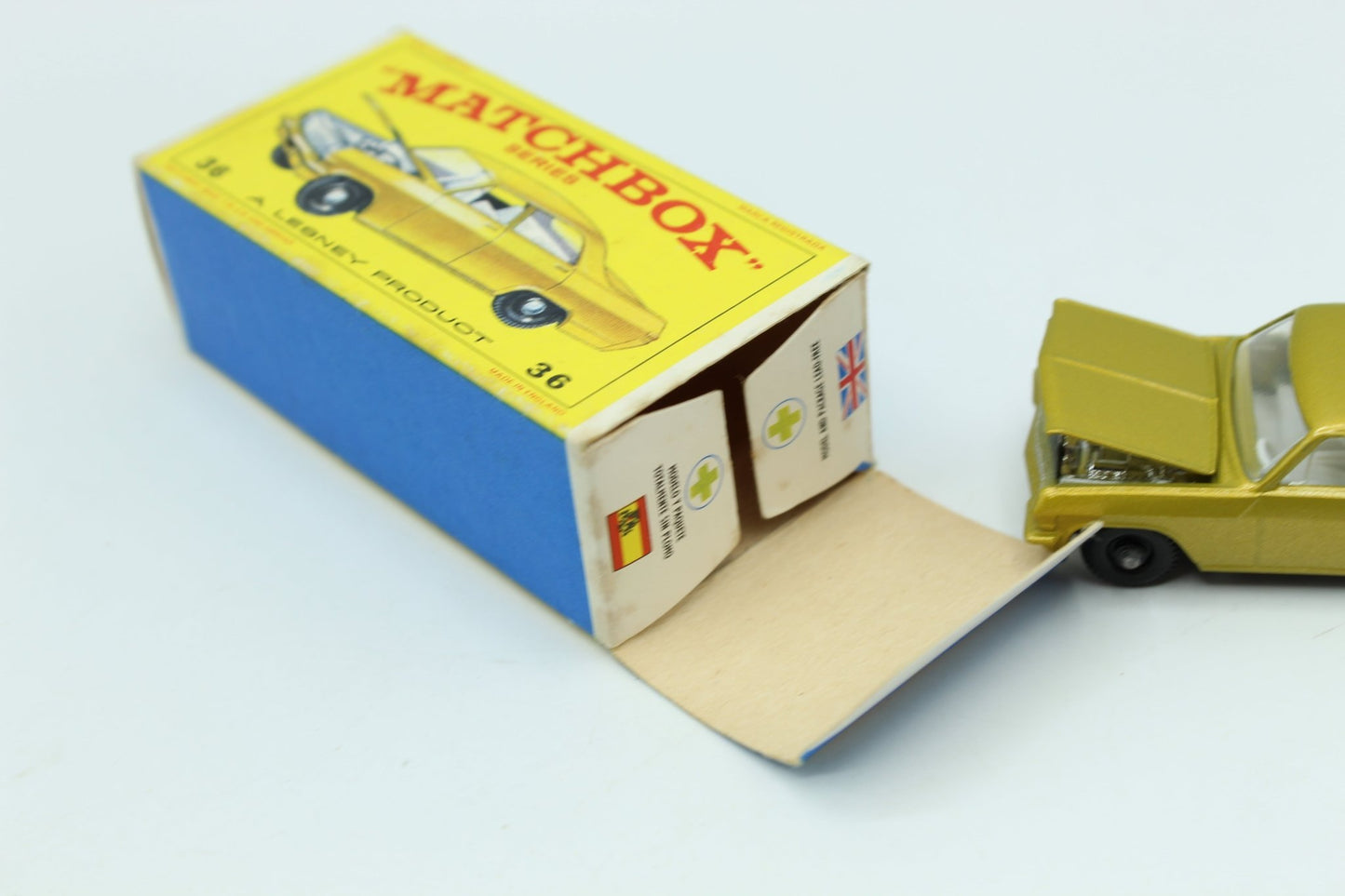 Matchbox Lesney 36c Opel Diplomat BPW - Magic Matchbox