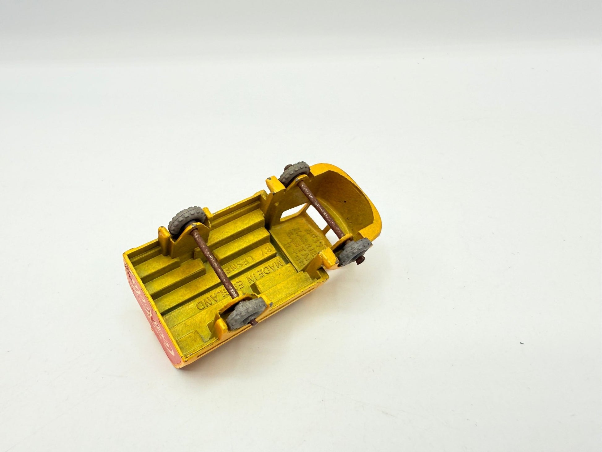 Matchbox Lesney 37a Karrier Bantam 2 Ton Un - Even Coca - Cola Load - Magic Matchbox