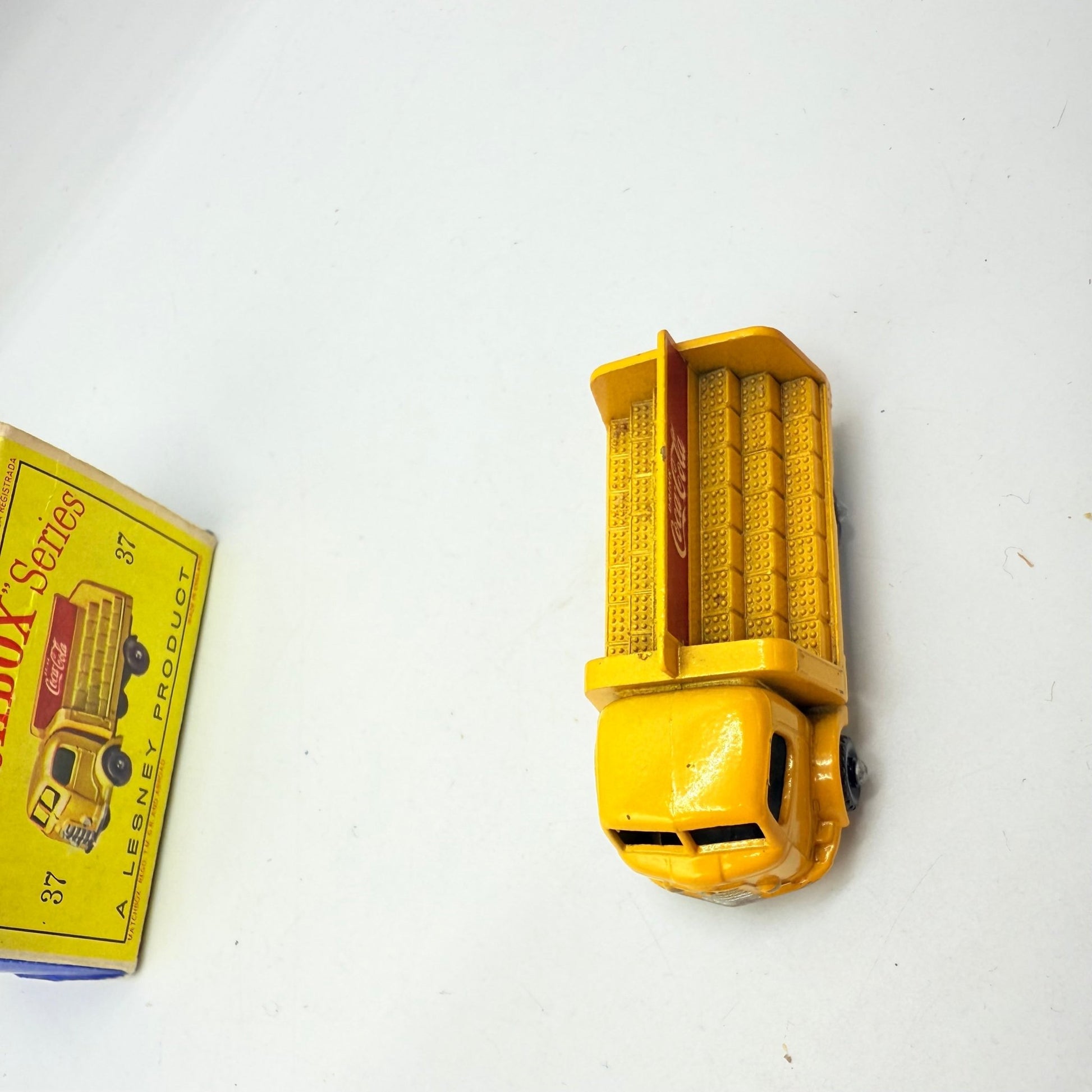 Matchbox Lesney 37b Karrier Bantam 2 Ton 'Coca - Cola' Lorry BPW - Magic Matchbox