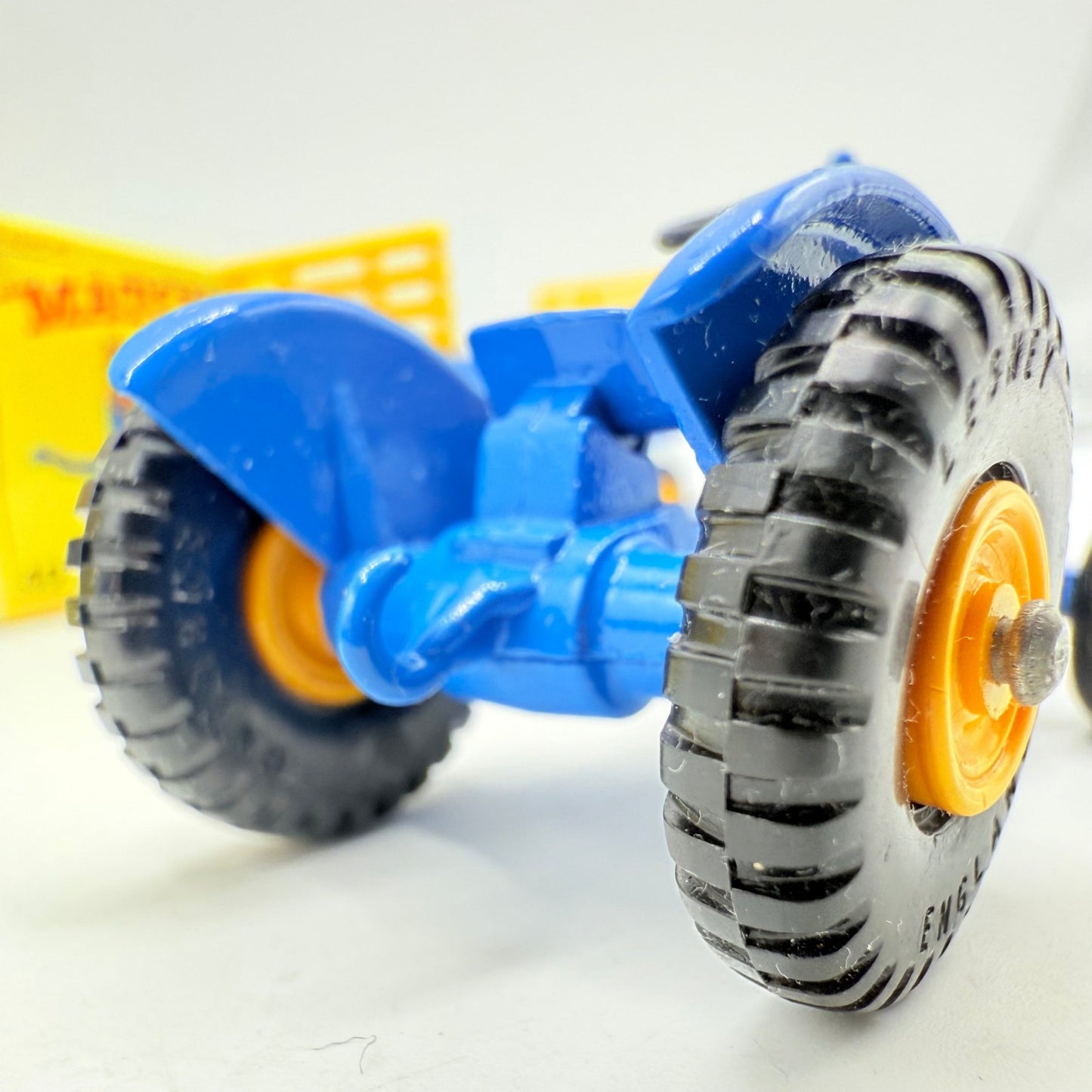 Matchbox Lesney 39c Tractor & Trailer 40c - RARE Taller Exhaust Stack. - Magic Matchbox