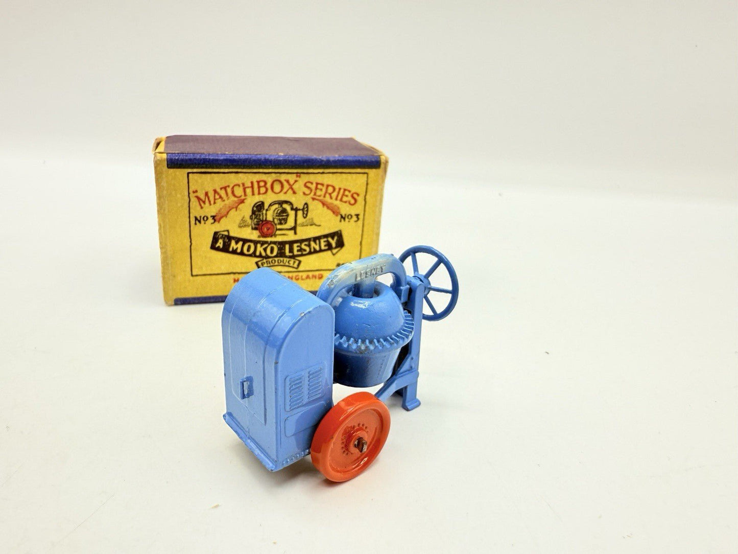 Matchbox Lesney 3a Cement Mixer in the original box - Magic Matchbox