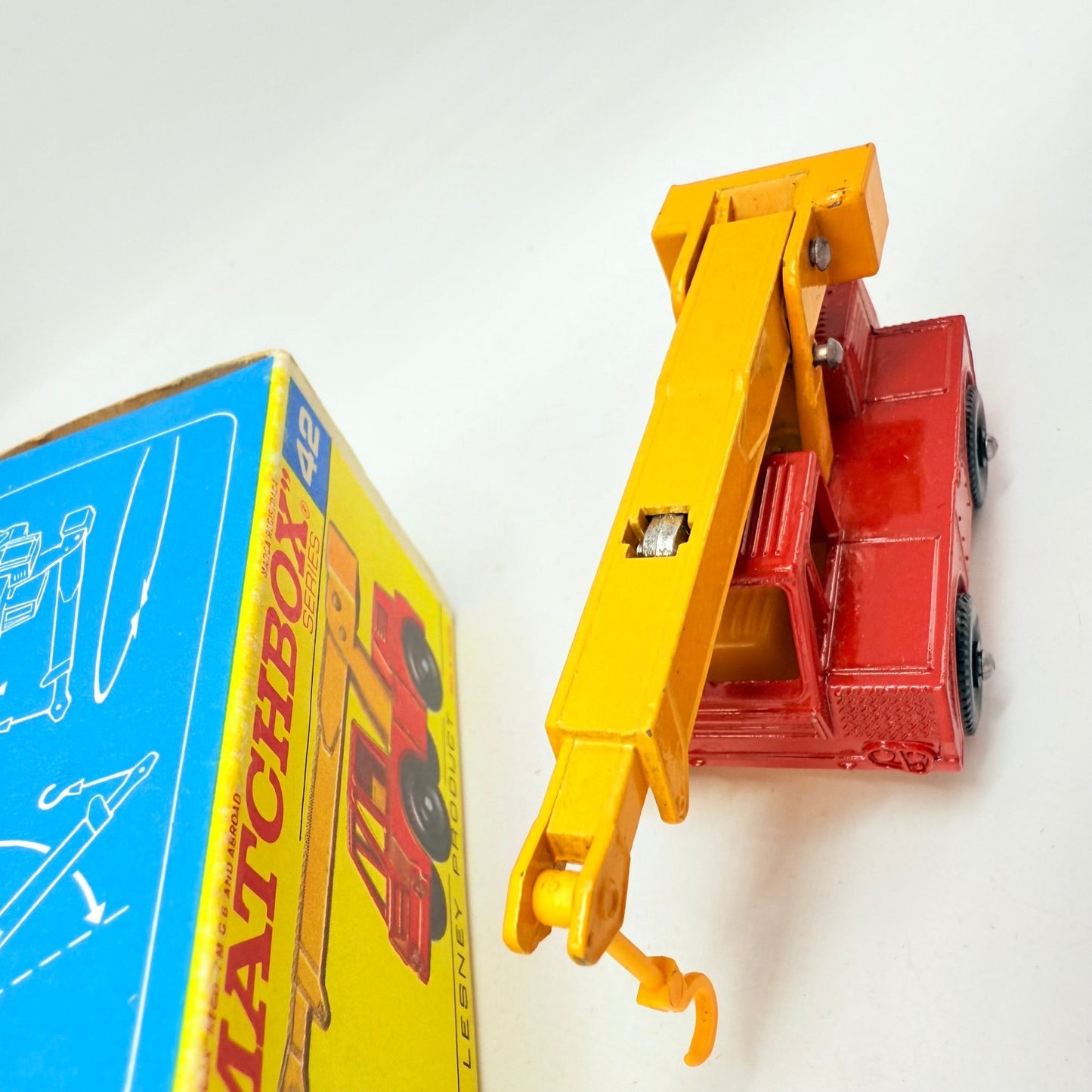 Matchbox Lesney 42c Iron Fairy Crane - Magic Matchbox