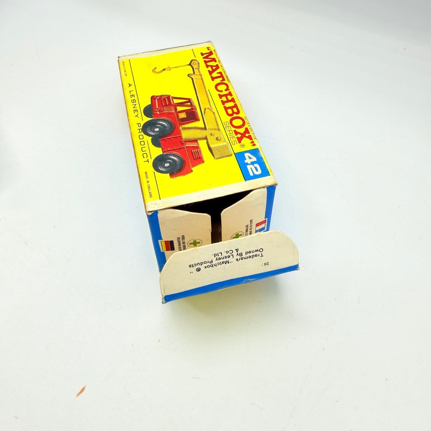 Matchbox Lesney 42c Iron Fairy Crane - Magic Matchbox