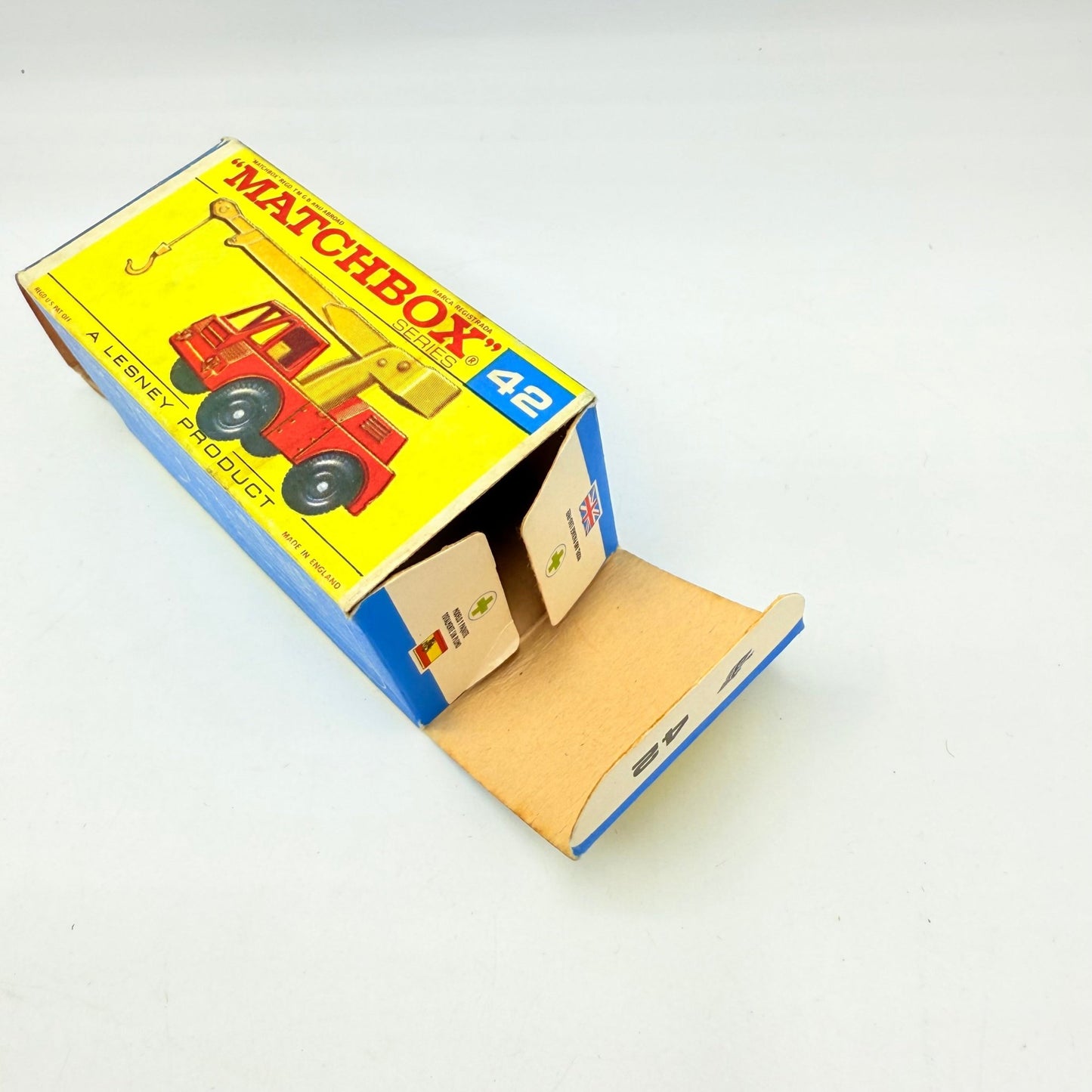 Matchbox Lesney 42c Iron Fairy Crane - Magic Matchbox