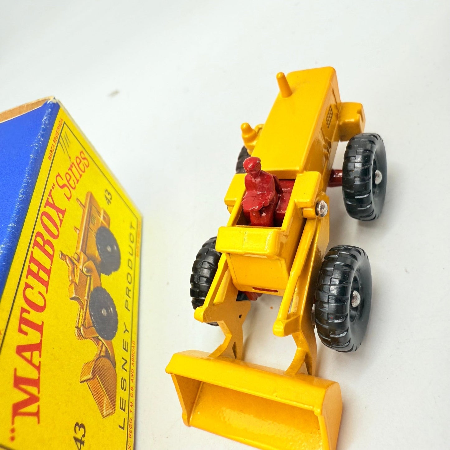 Matchbox Lesney 43b Aveling Barford Tractor Shovel - Magic Matchbox