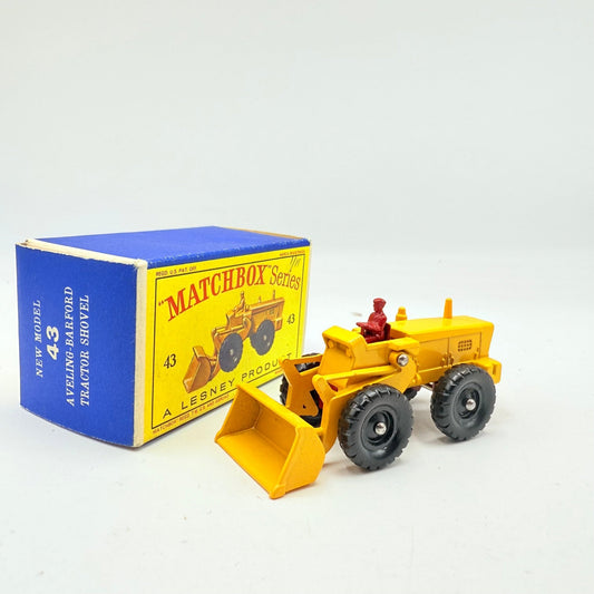 Matchbox Lesney 43b Aveling Barford Tractor Shovel - Magic Matchbox
