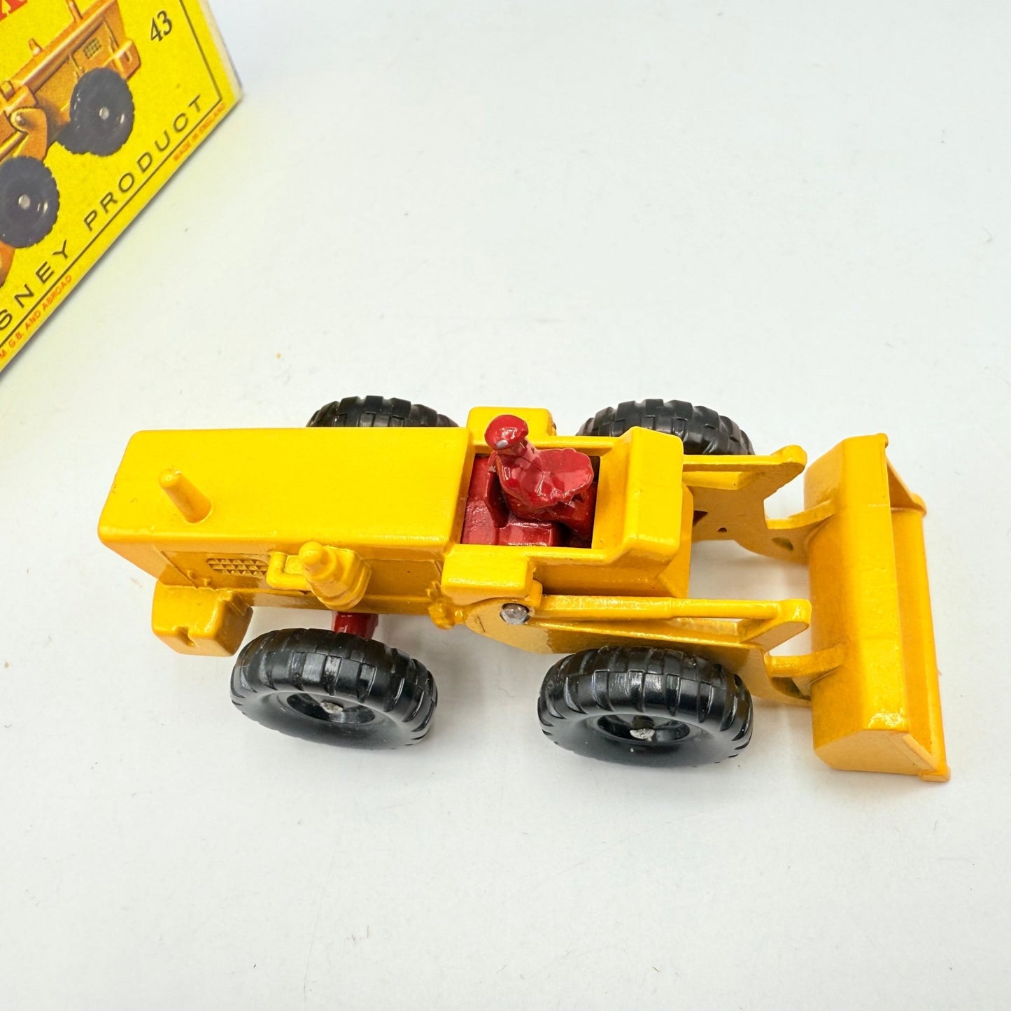 Matchbox Lesney 43b Aveling Barford Tractor Shovel - Magic Matchbox