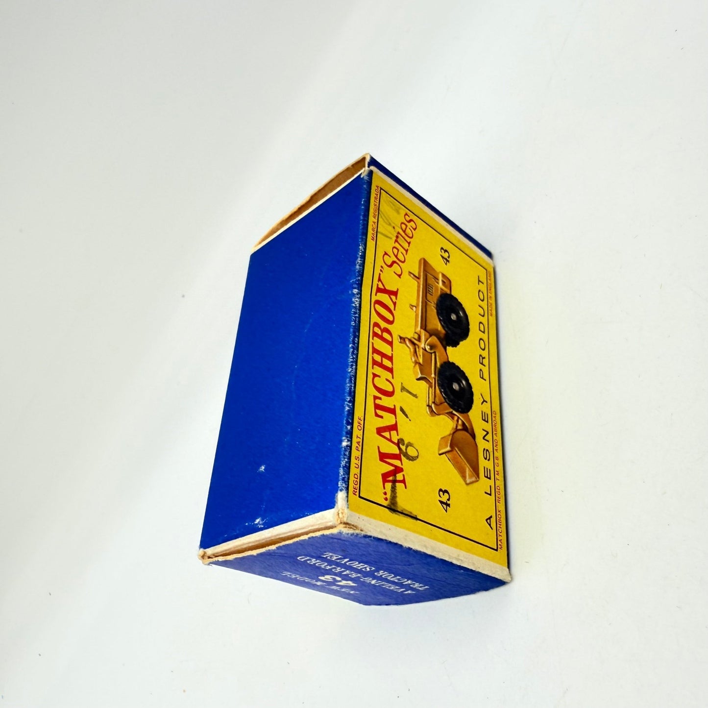 Matchbox Lesney 43b Aveling Barford Tractor Shovel - Magic Matchbox