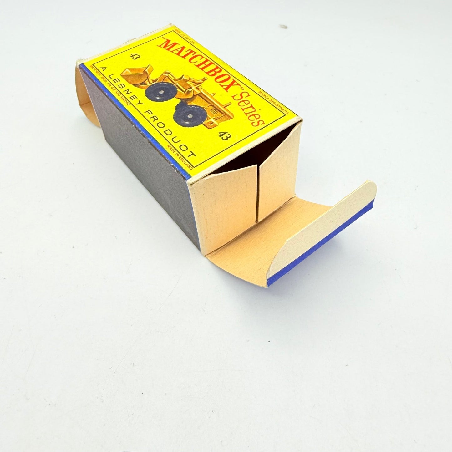 Matchbox Lesney 43b Aveling Barford Tractor Shovel - Magic Matchbox