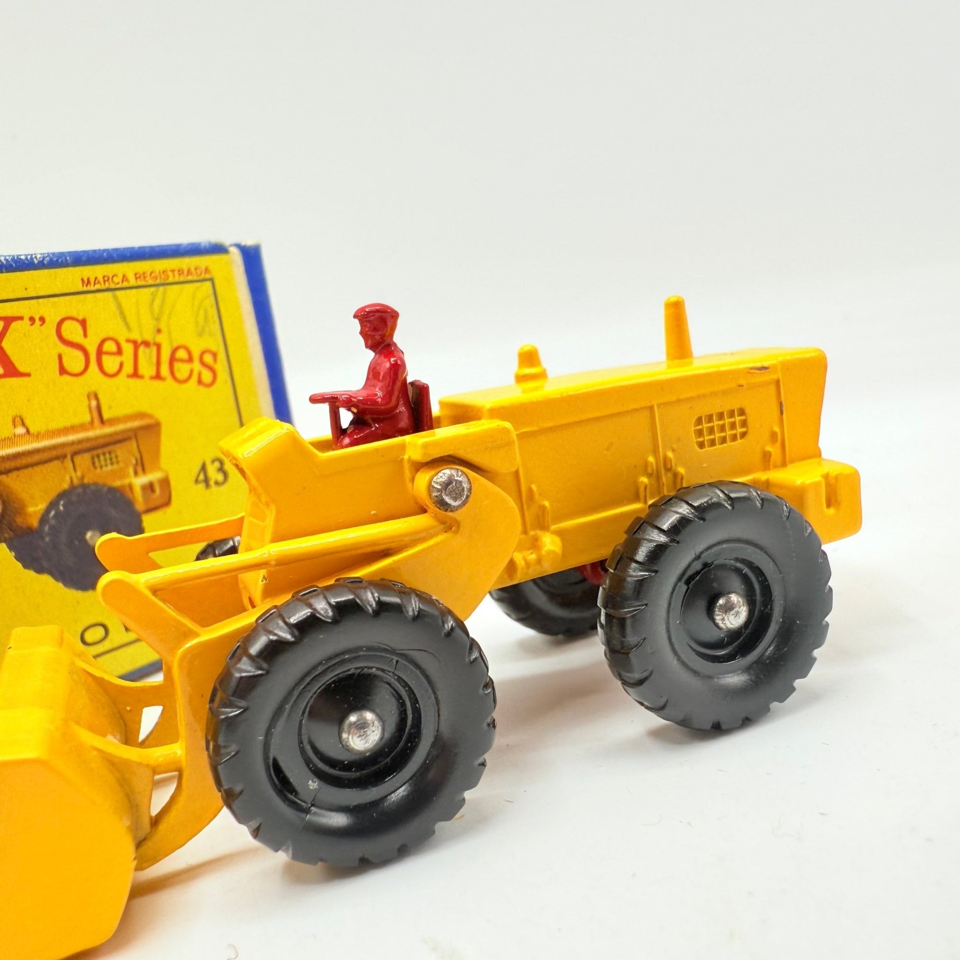 Matchbox Lesney 43b Aveling Barford Tractor Shovel - Magic Matchbox