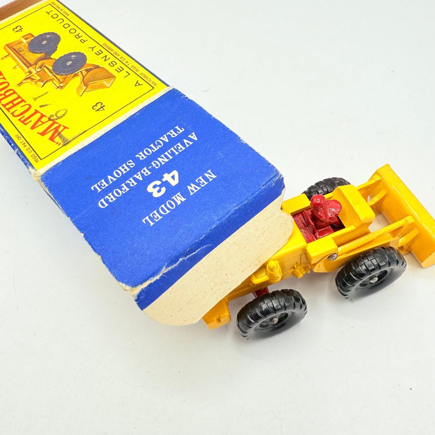Matchbox Lesney 43b Aveling Barford Tractor Shovel - Magic Matchbox