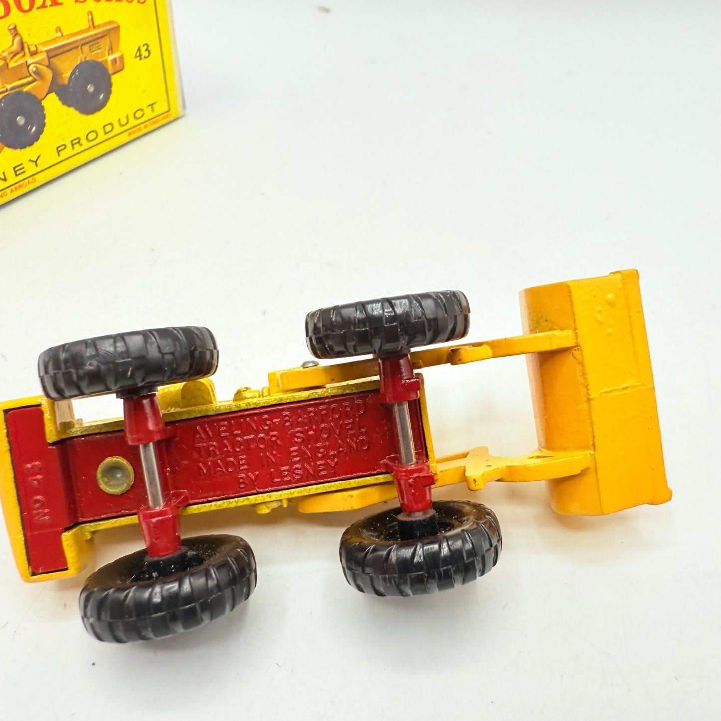 Matchbox Lesney 43b Aveling Barford Tractor Shovel - Magic Matchbox