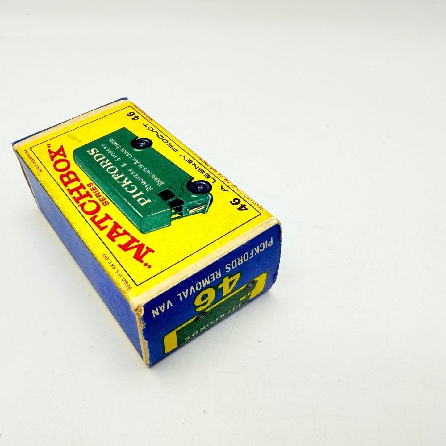Matchbox Lesney 46b Guy Pickfords Removal Van RARE REAR STEP & E - type box - Magic Matchbox