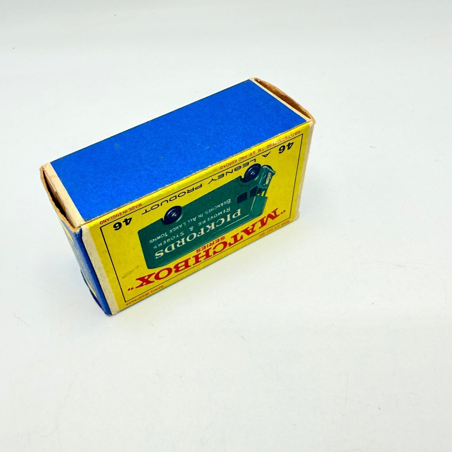 Matchbox Lesney 46b Guy Pickfords Removal Van RARE REAR STEP & E - type box - Magic Matchbox