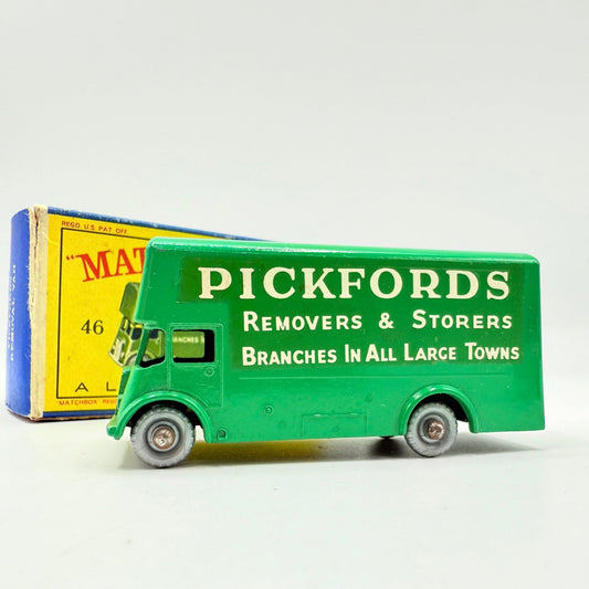 Matchbox Lesney 46b Guy Pickfords Removal Van SILVER WHEELS - Magic Matchbox