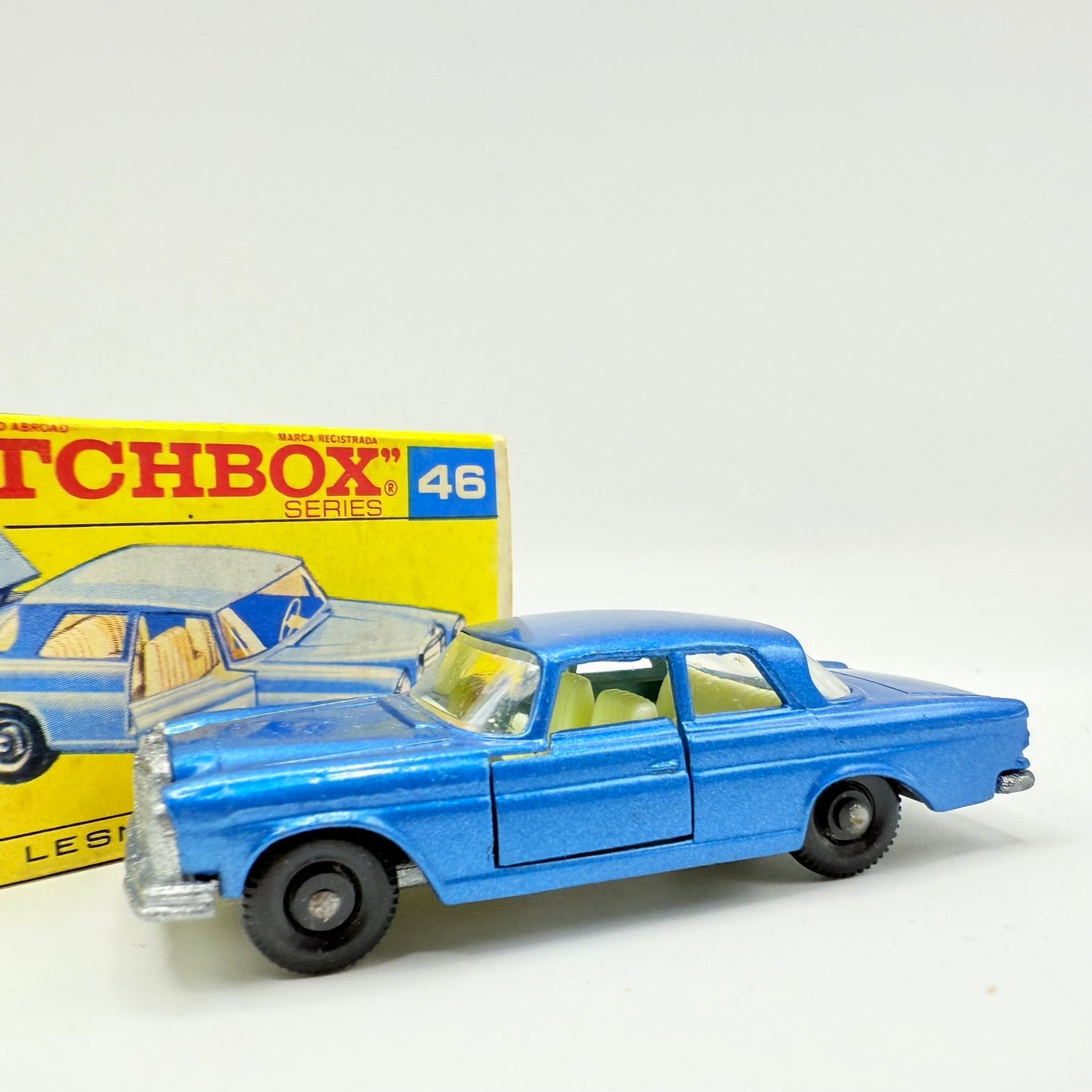 Matchbox Lesney 46c Mercedes - Benz 300SE Coupe F - Box - Magic Matchbox