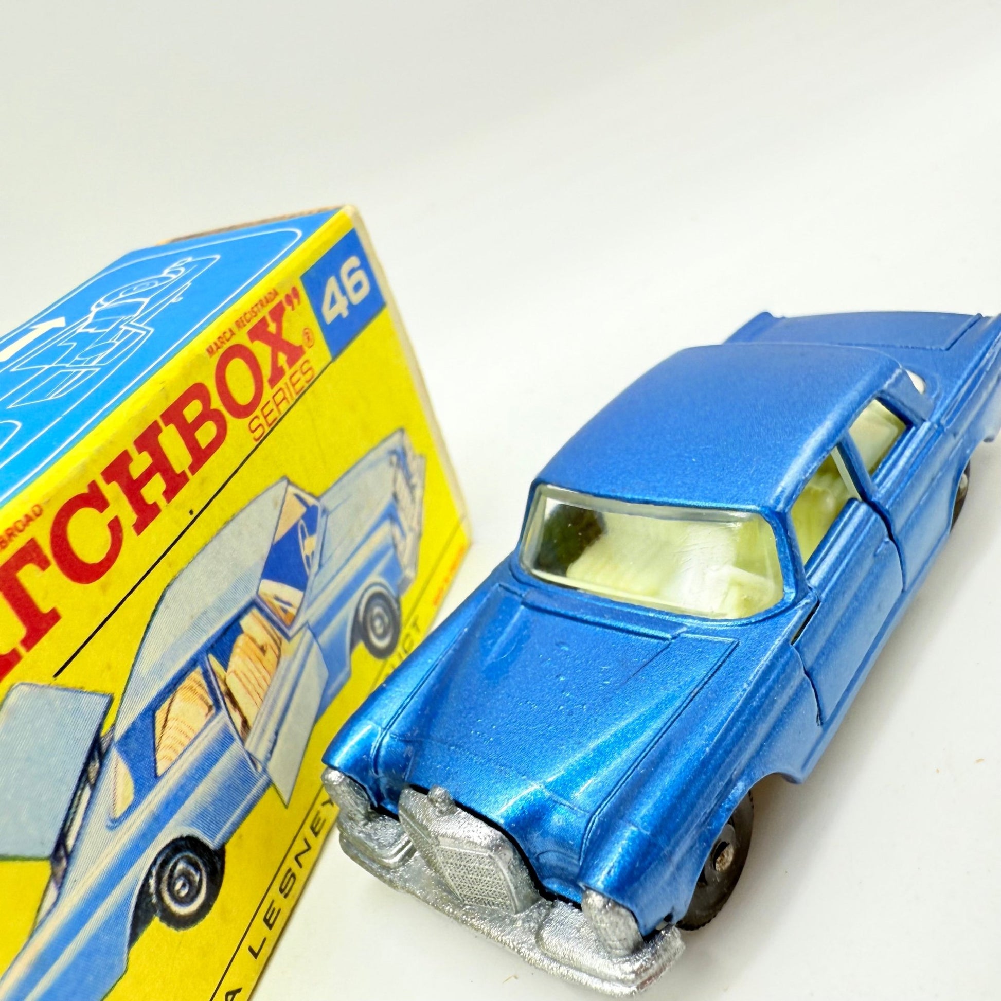 Matchbox Lesney 46c Mercedes - Benz 300SE Coupe F - Box - Magic Matchbox