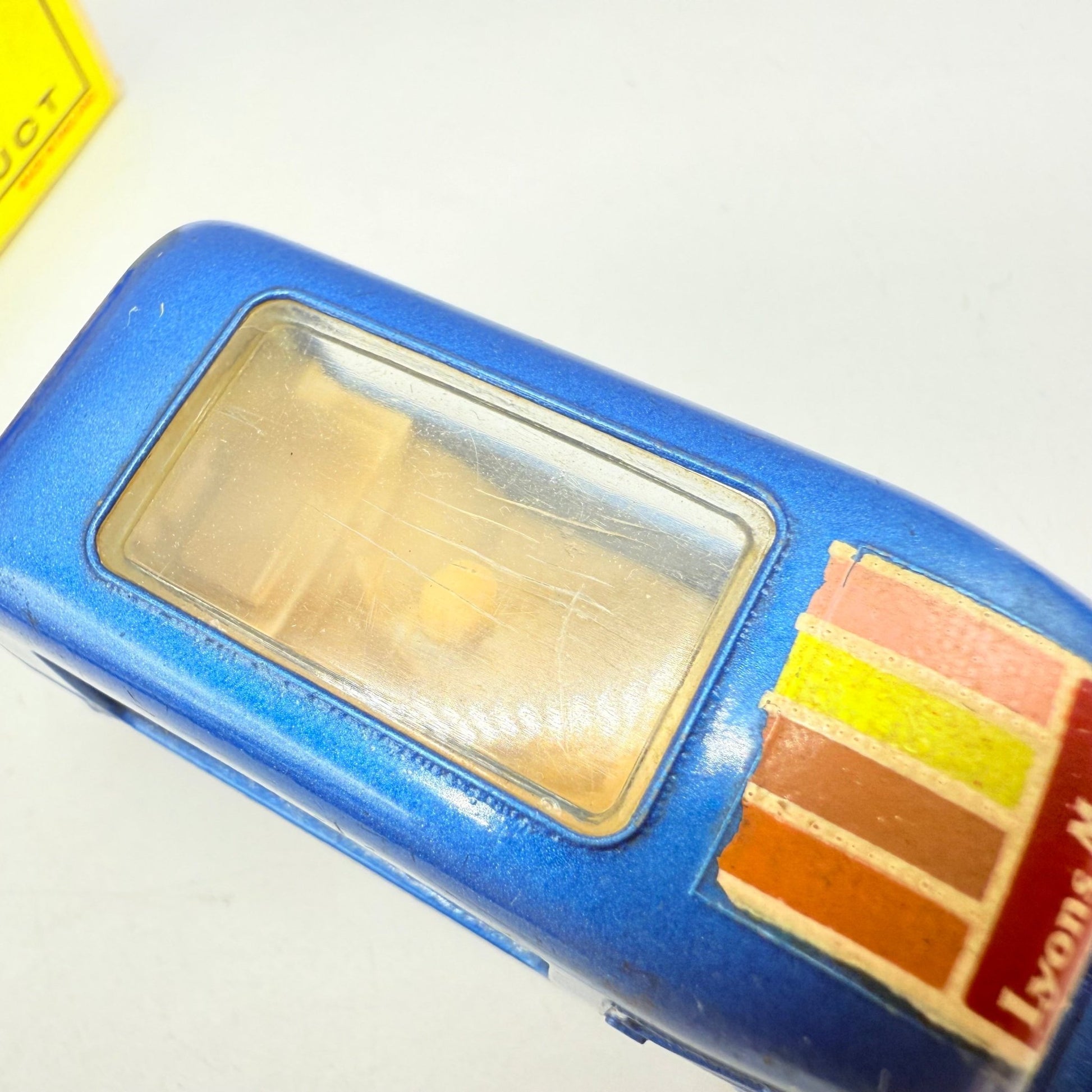 Matchbox Lesney 47b Commer Ice Cream Canteen Metallic Blue Paint - Magic Matchbox