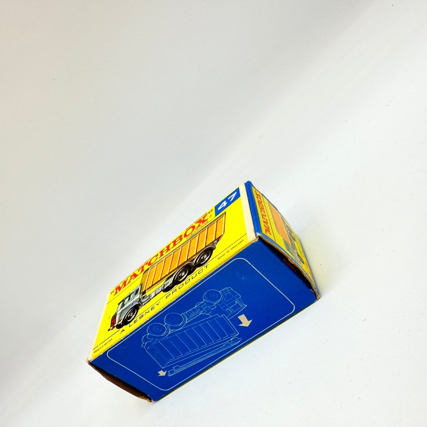 Matchbox Lesney 47c DAF Tipper Container Truck BPW - Magic Matchbox