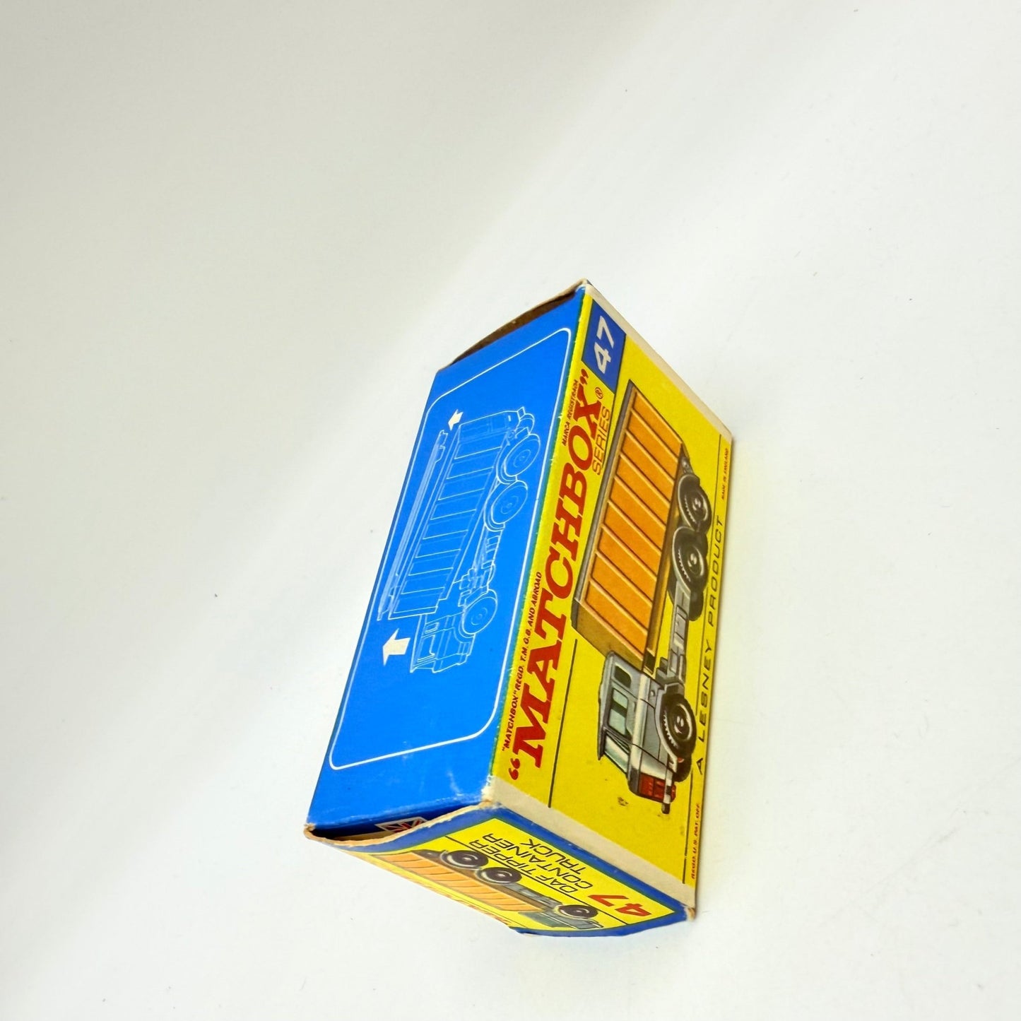 Matchbox Lesney 47c DAF Tipper Container Truck BPW - Magic Matchbox