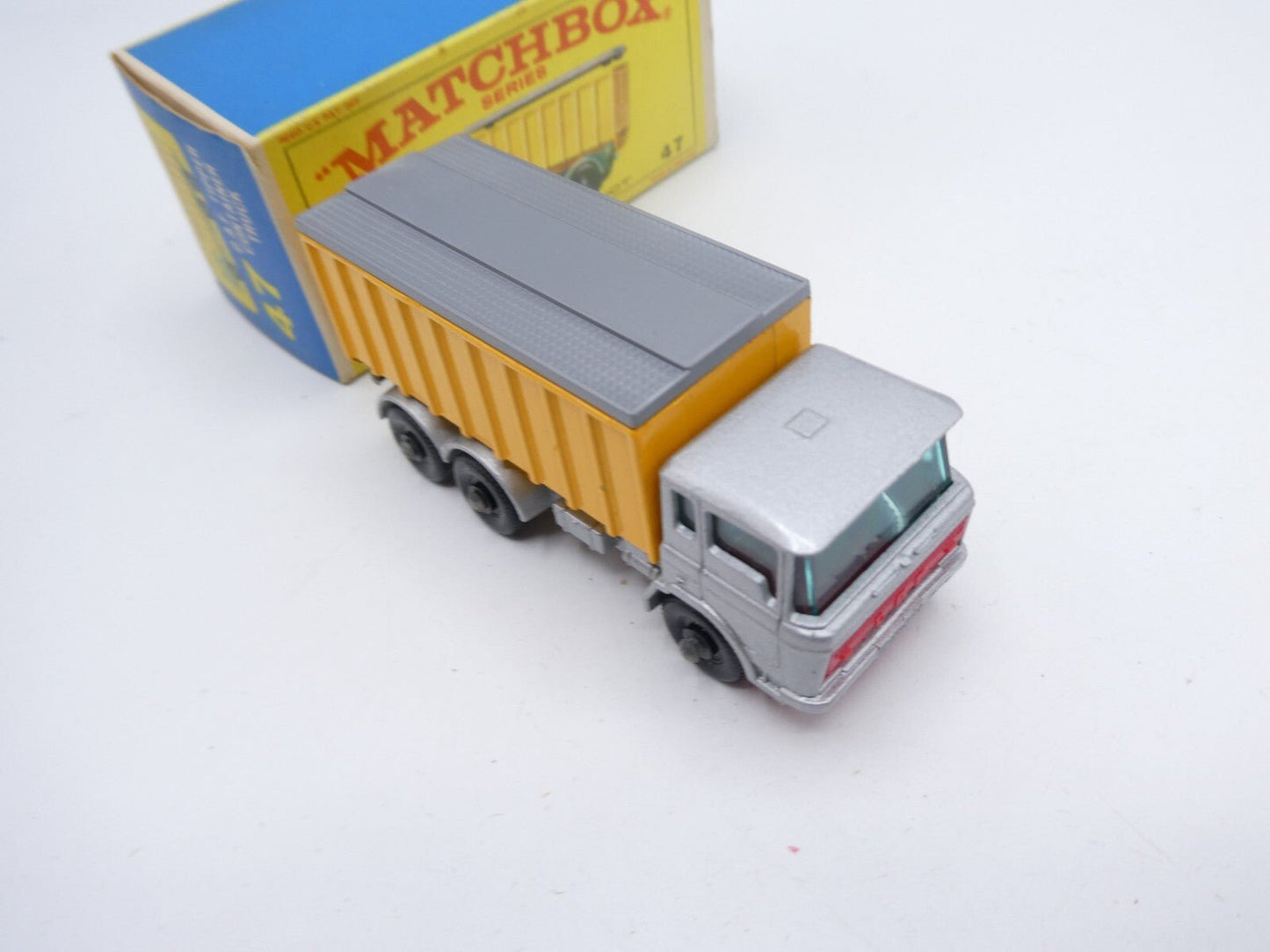 Matchbox Lesney 47c DAF Tipper Container Truck BPW - Magic Matchbox