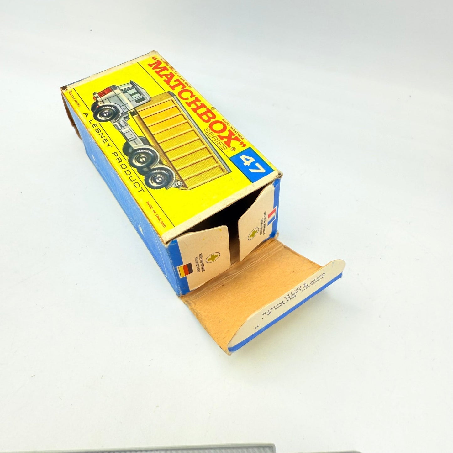 Matchbox Lesney 47c DAF Tipper Container Truck BPW - Magic Matchbox