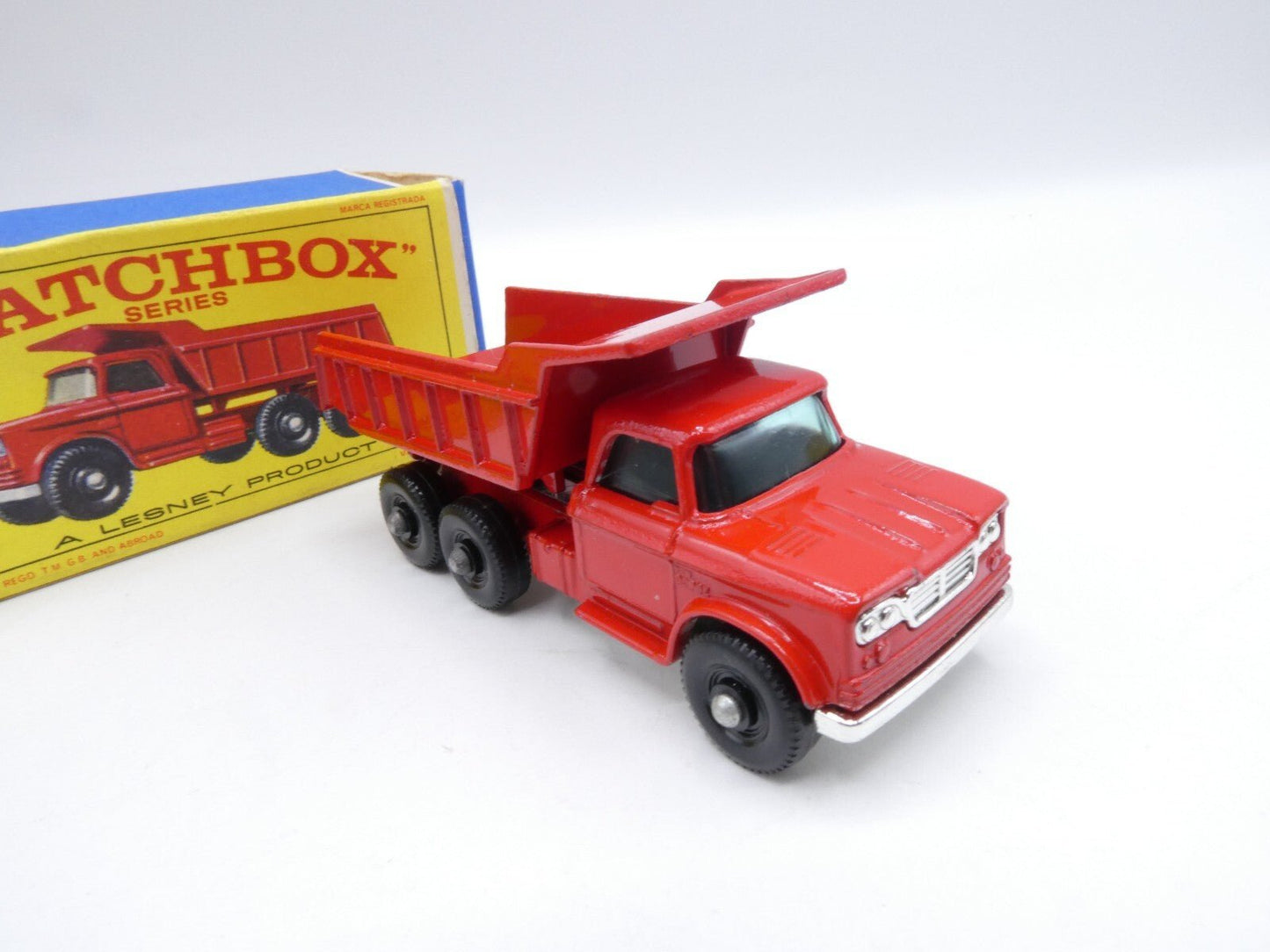 Matchbox Lesney 48c Dodge Dumper Truck BPW - Magic Matchbox