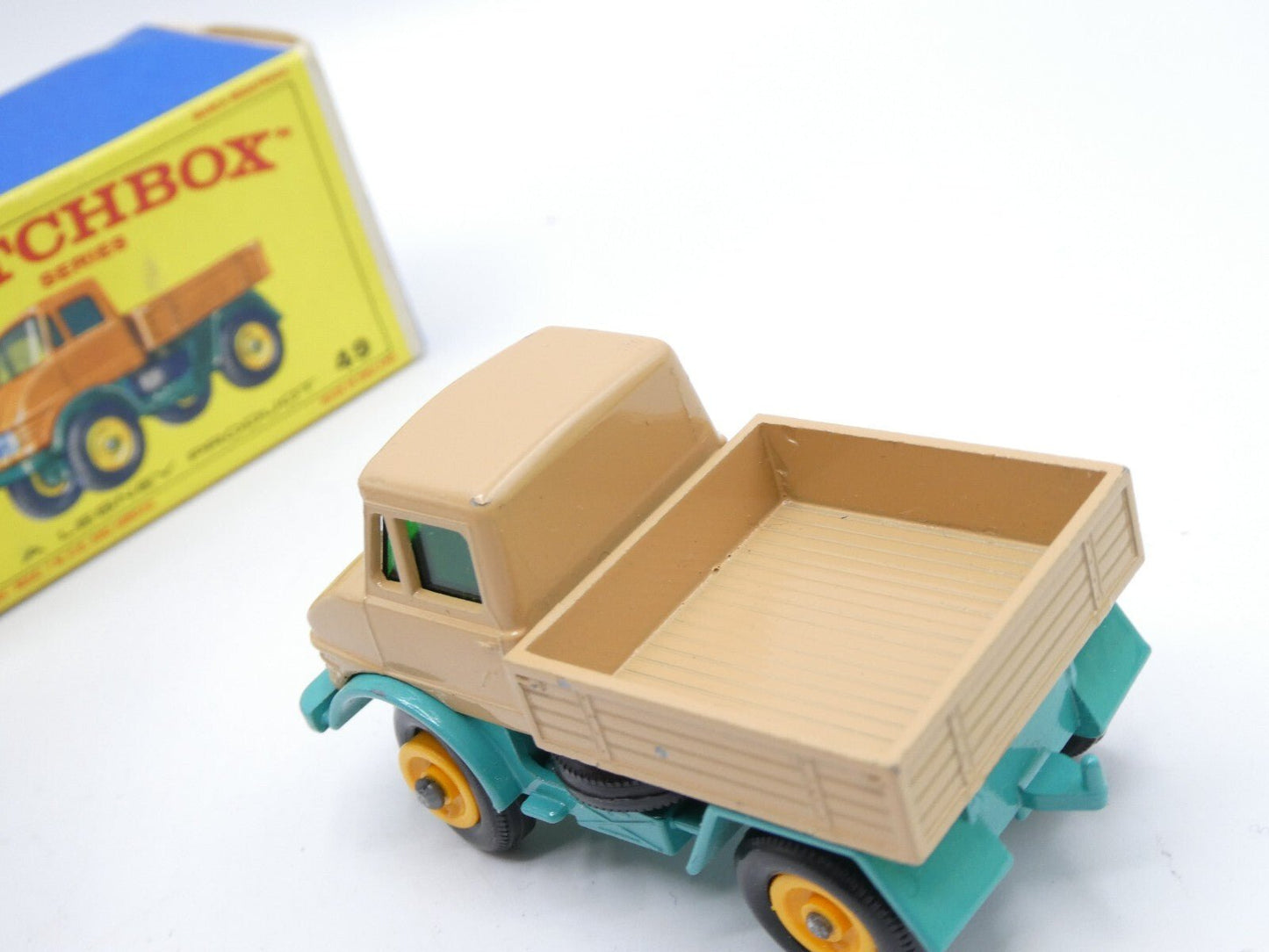 Matchbox Lesney 49b Mercedes Unimog Tan - Magic Matchbox