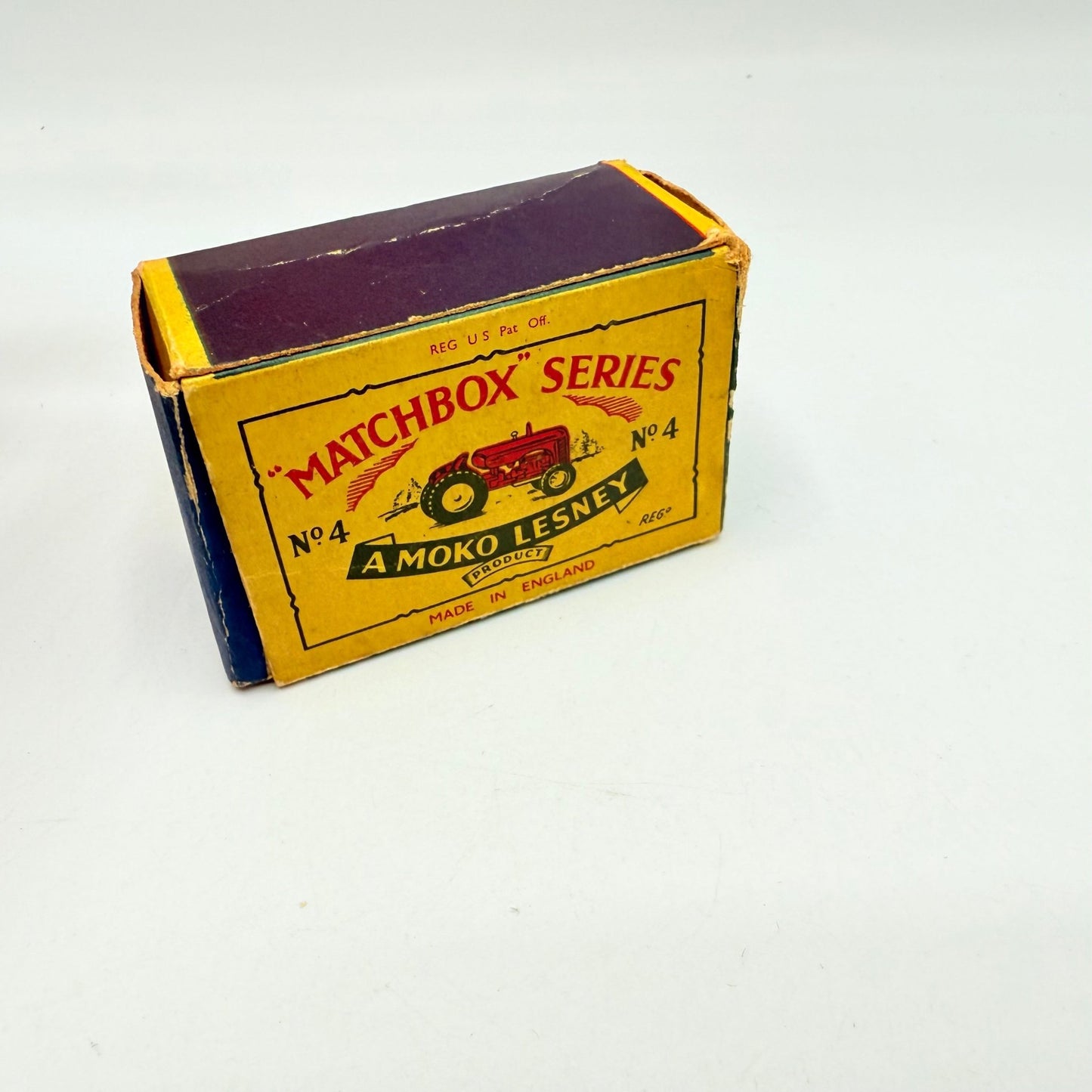 Matchbox Lesney 4b Massey Harris Tractor GPW - Magic Matchbox