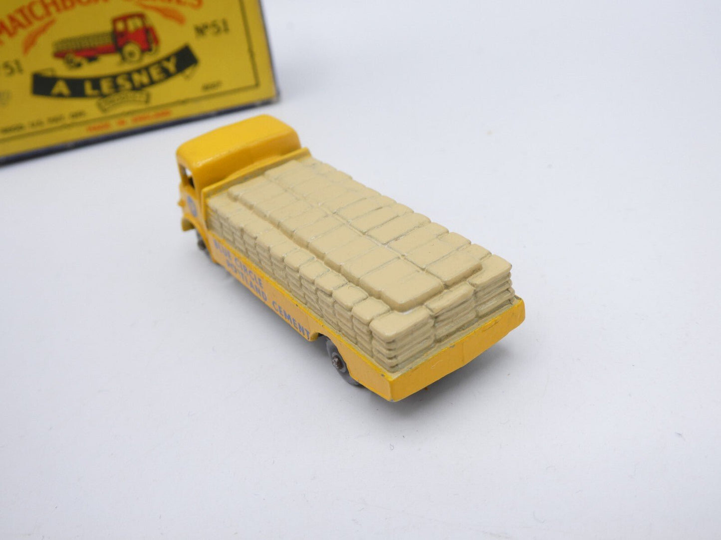 Matchbox Lesney 51a Albion Chieftain Blue Circle Portland Cement - GPW - Magic Matchbox