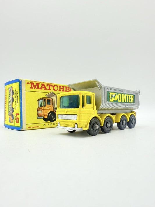 Matchbox Lesney 51c Douglas 8 Wheel Tipper - Magic Matchbox