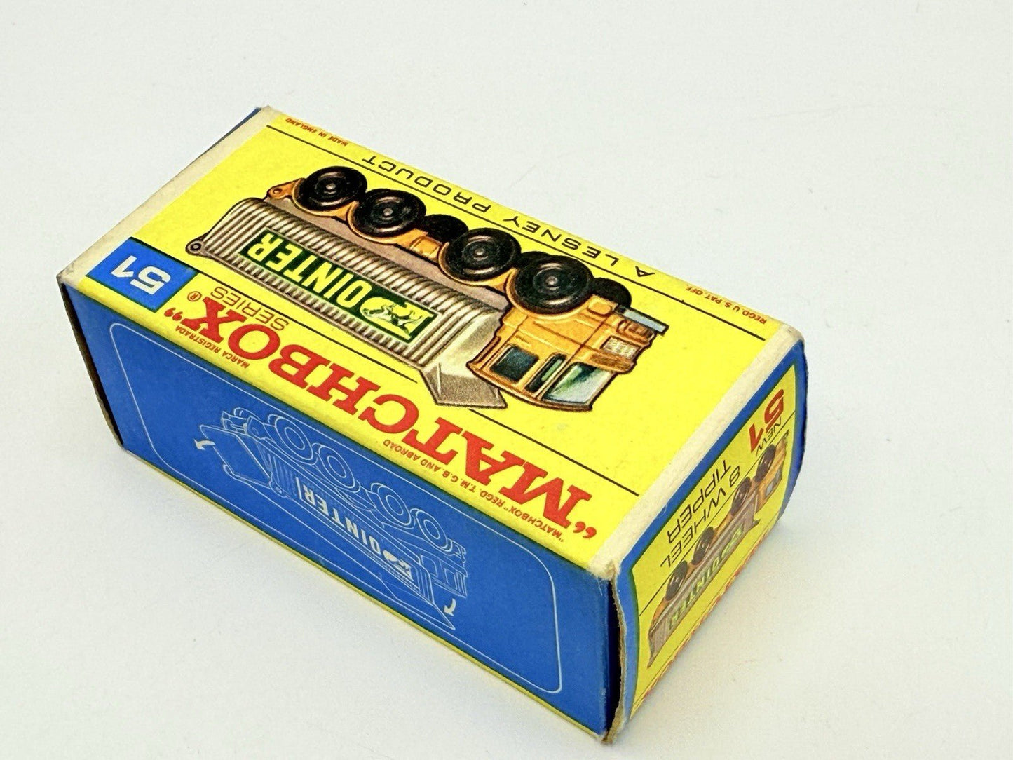 Matchbox Lesney 51c Douglas 8 Wheel Tipper - Magic Matchbox