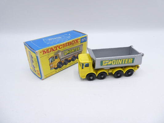 Matchbox Lesney 51c Douglas 8 Wheel Tipper Boxed - Magic Matchbox