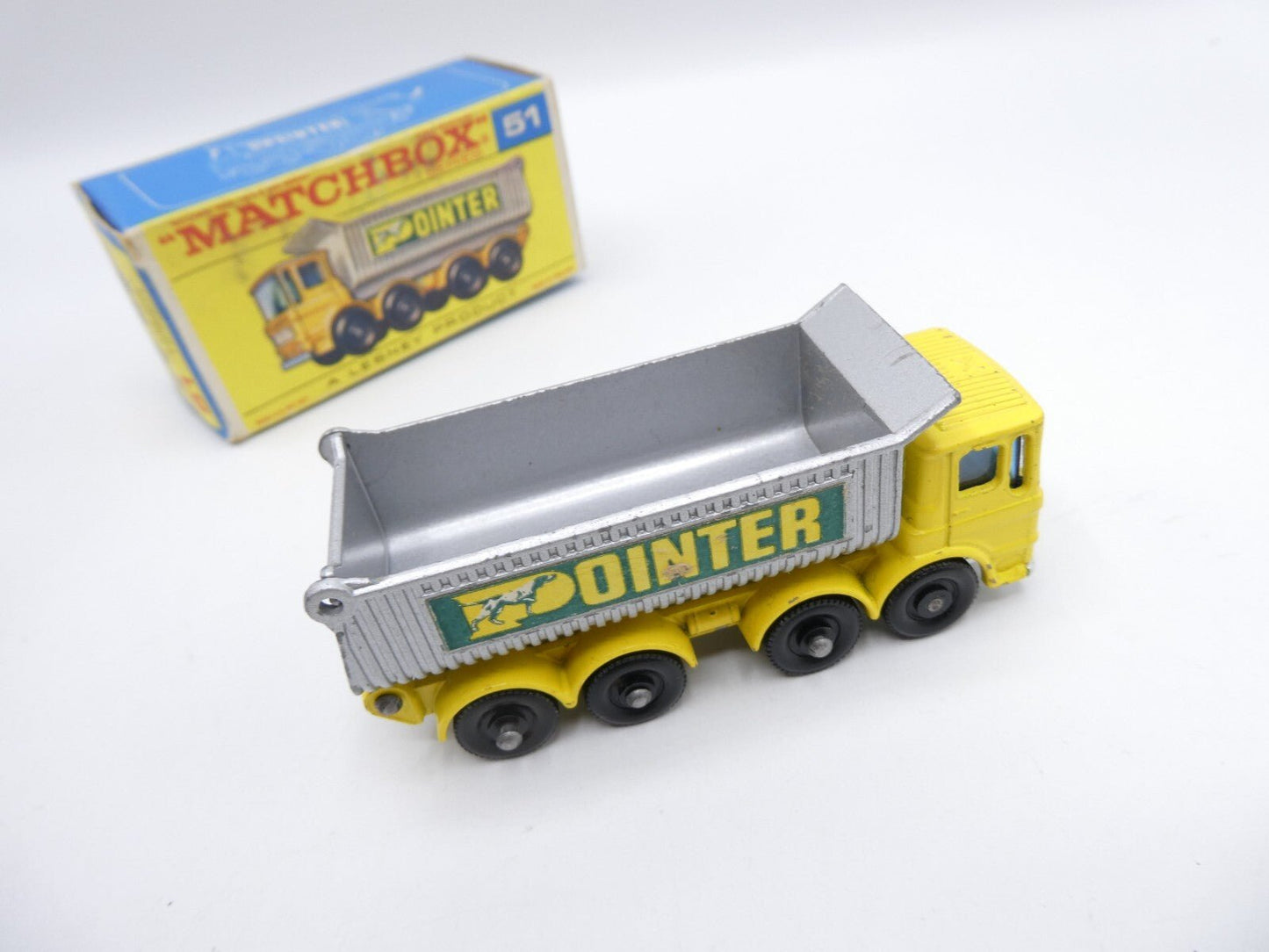 Matchbox Lesney 51c Douglas 8 Wheel Tipper Boxed - Magic Matchbox