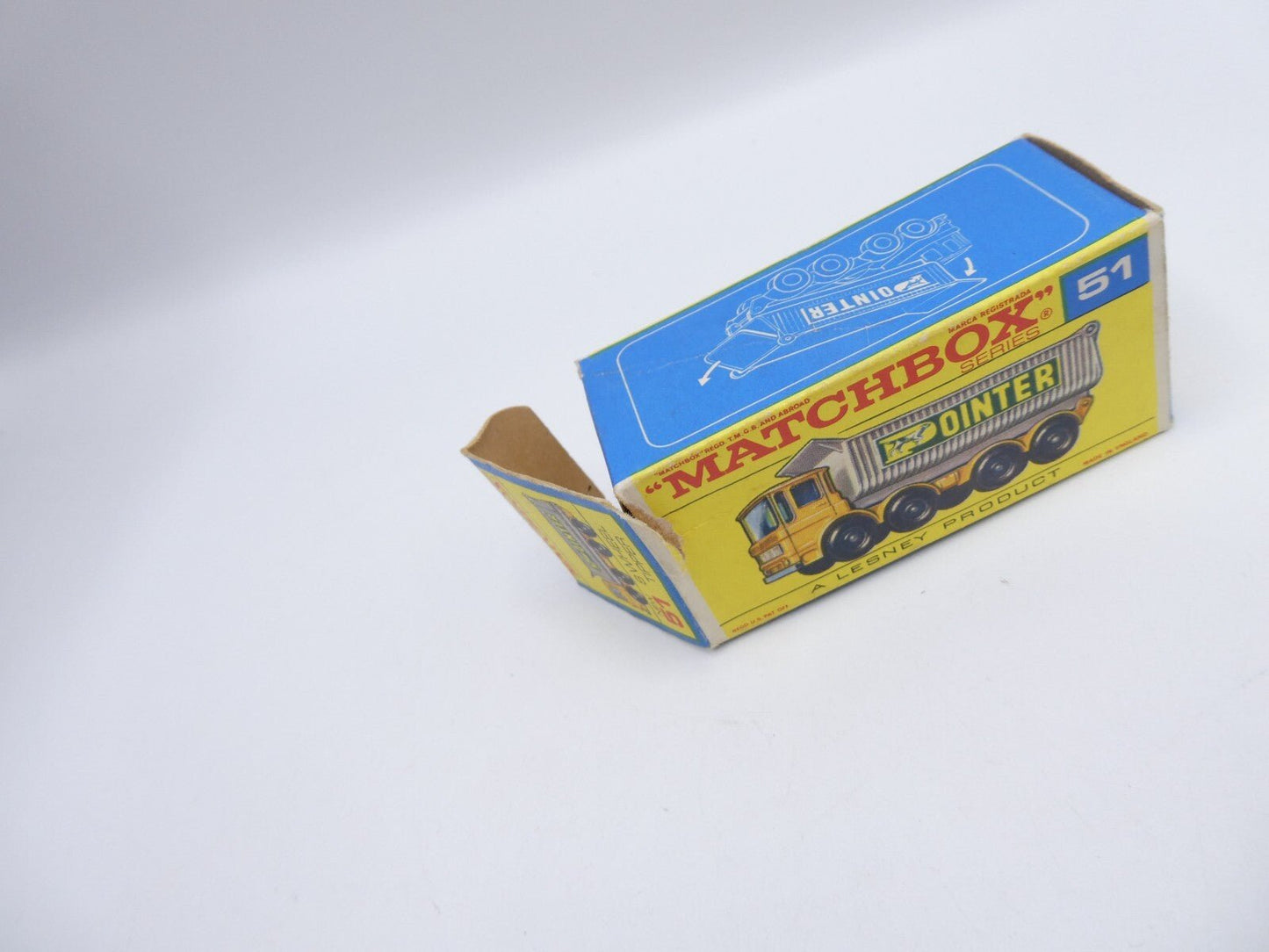 Matchbox Lesney 51c Douglas 8 Wheel Tipper Boxed - Magic Matchbox