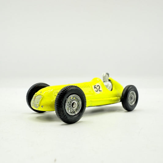 Matchbox Lesney 52a 4CLT Maserati Racing Car Yellow - Magic Matchbox
