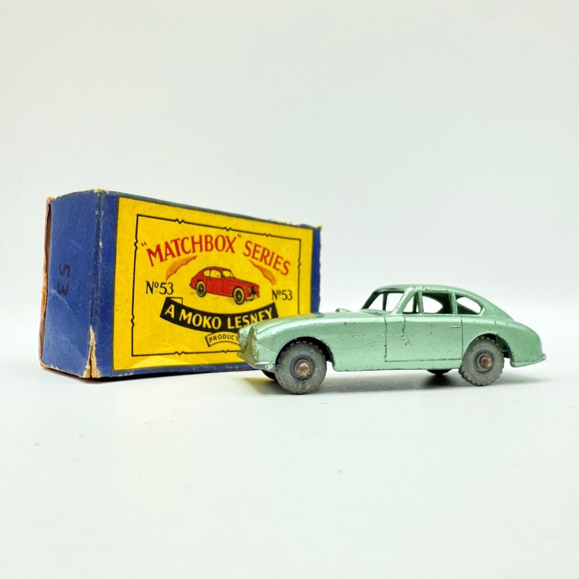 Matchbox Lesney 53a Aston Martin DB2 - 4 MkI - Magic Matchbox
