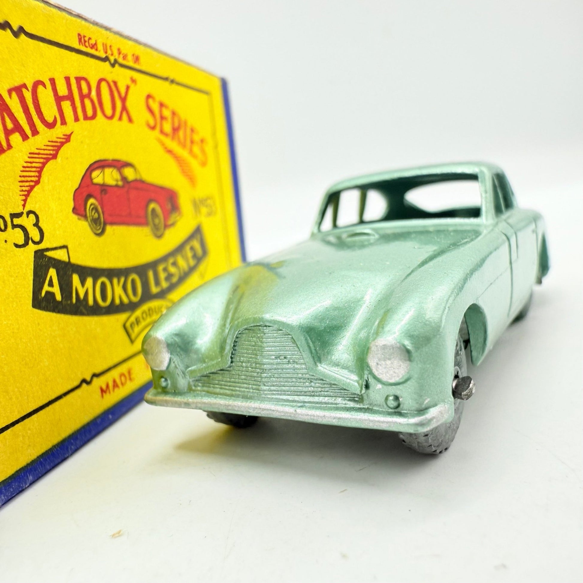 Matchbox Lesney 53a Aston Martin DB2 - 4 MW - Magic Matchbox