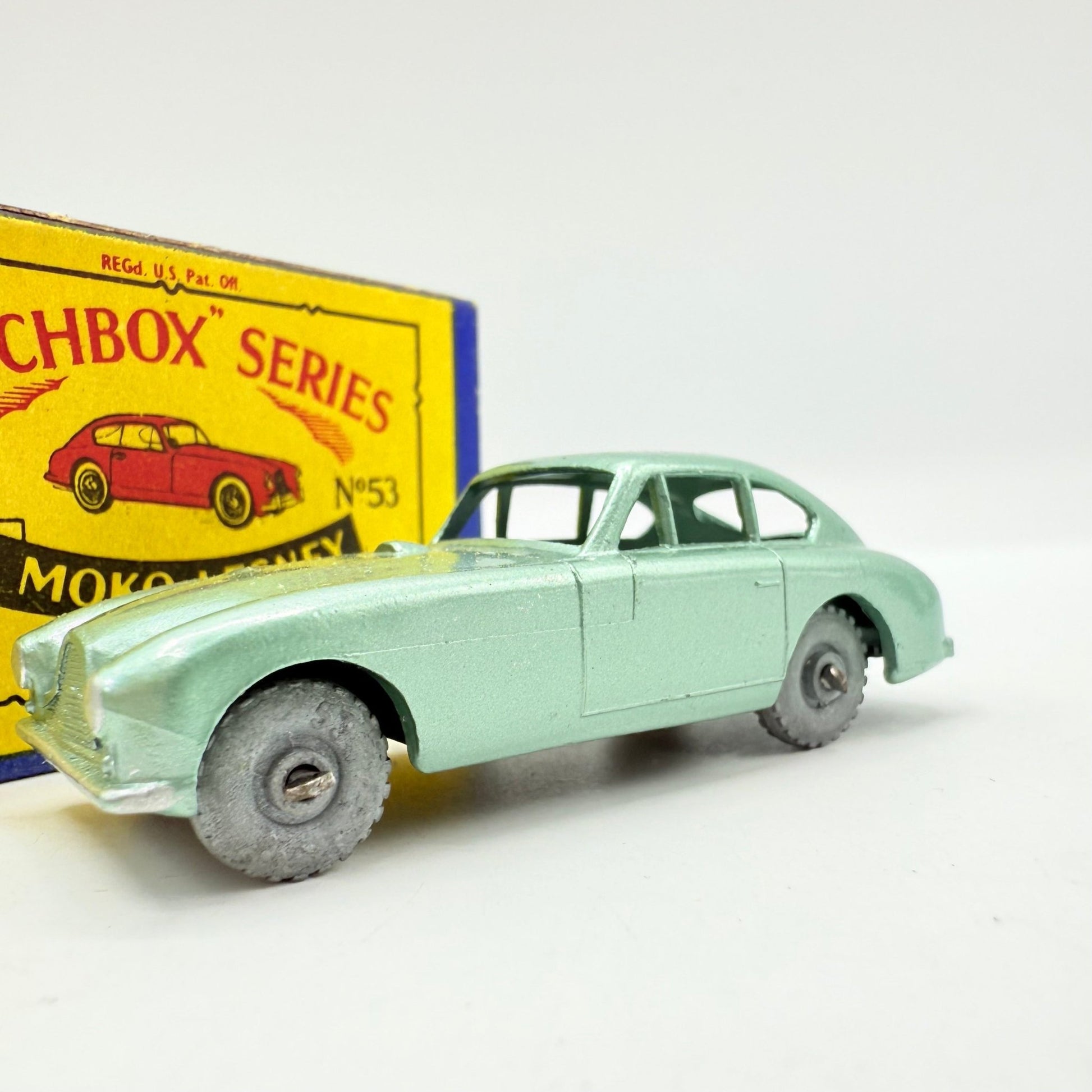 Matchbox Lesney 53a Aston Martin DB2 - 4 MW - Magic Matchbox