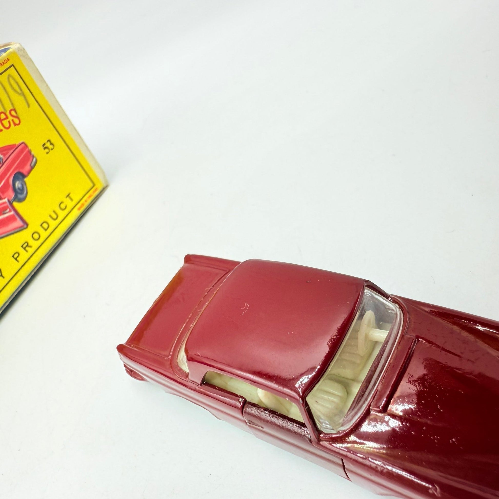 Matchbox Lesney 53b Mercedes - Benz Coupe with SPW - Magic Matchbox