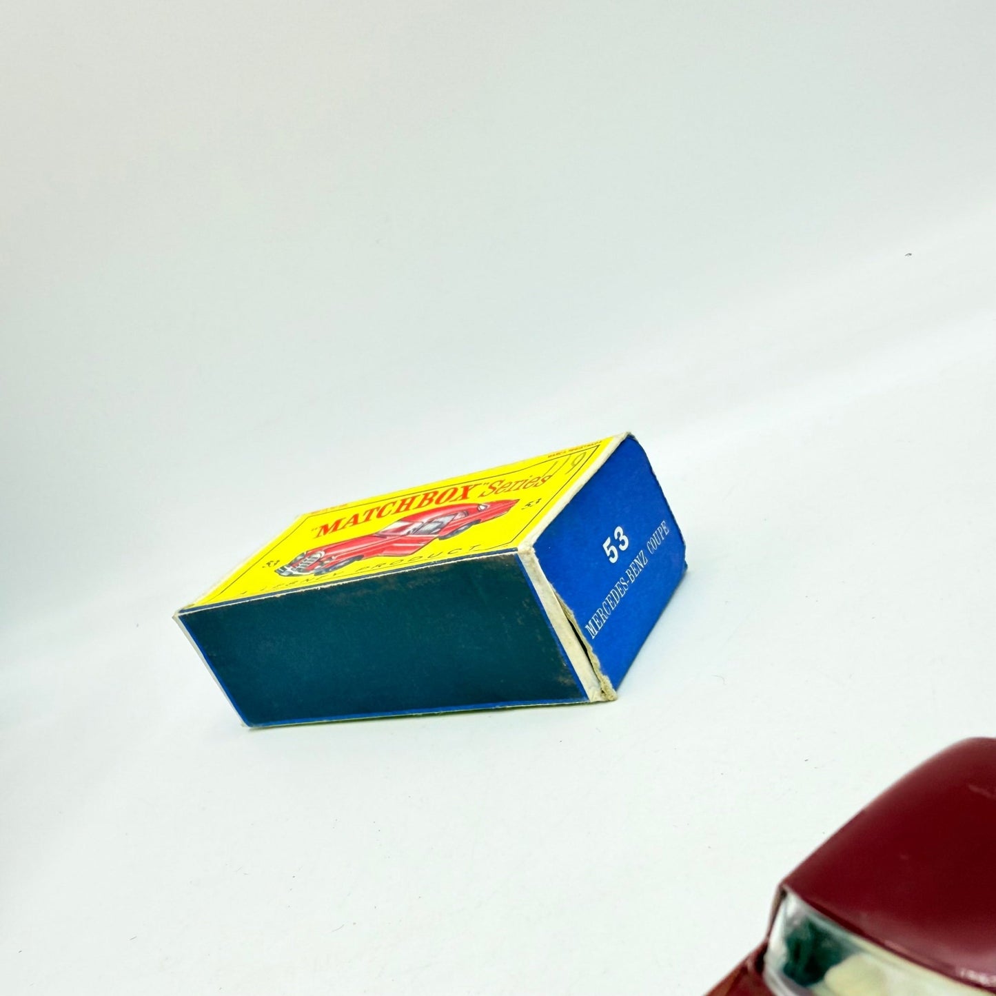 Matchbox Lesney 53b Mercedes - Benz Coupe with SPW - Magic Matchbox