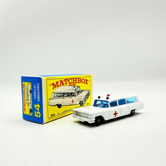 Matchbox Lesney 54b Cadillac Ambulance - Magic Matchbox