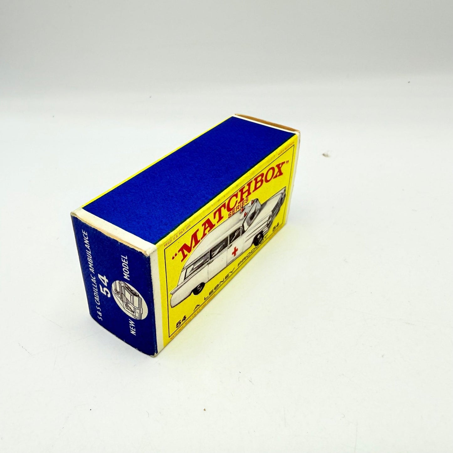 Matchbox Lesney 54b Cadillac Ambulance - Magic Matchbox