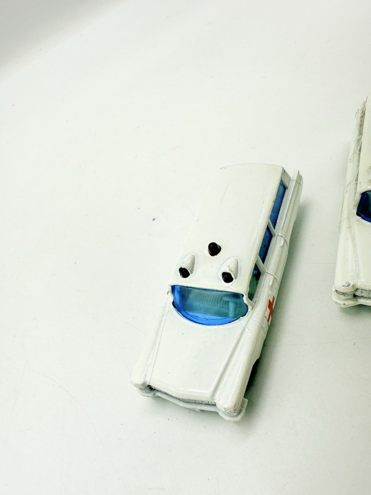 Matchbox Lesney 54b Cadillac Ambulance Door Labels & Decals x2 - Magic Matchbox