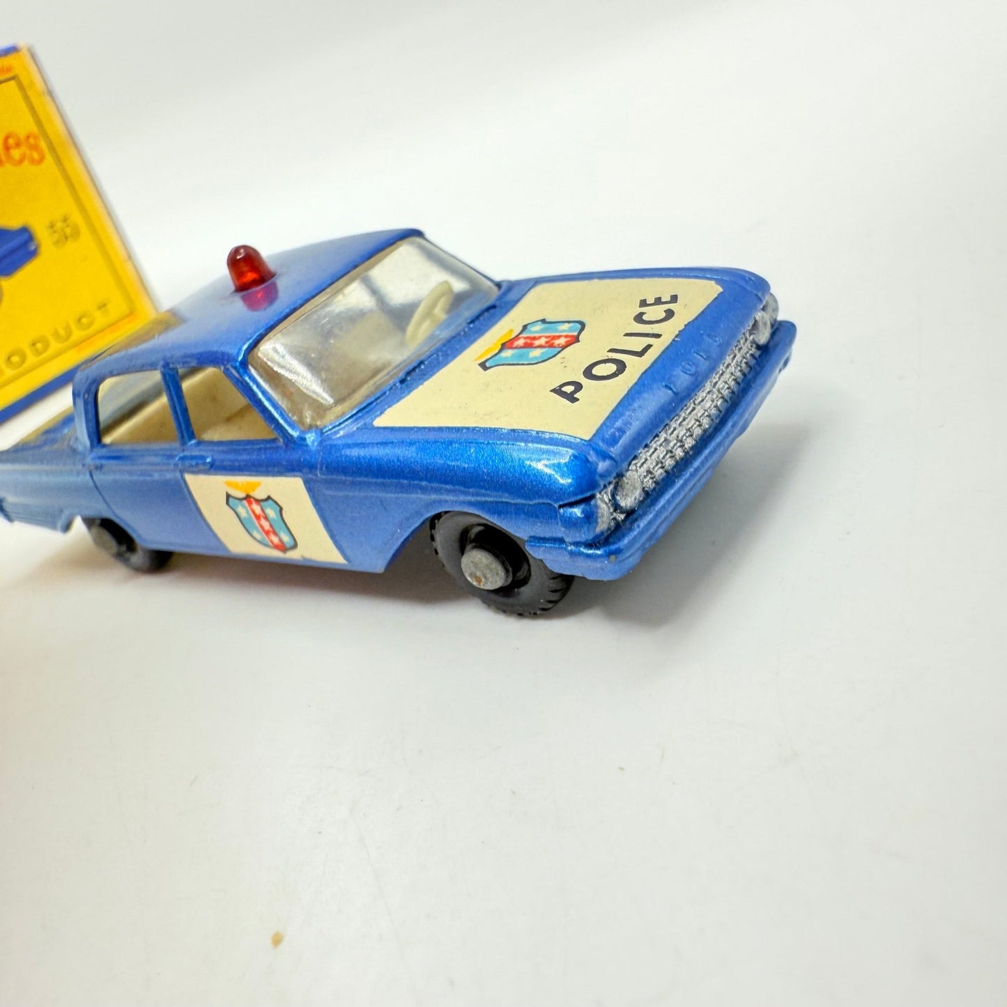 Matchbox Lesney 55b Ford Police Car - Magic Matchbox