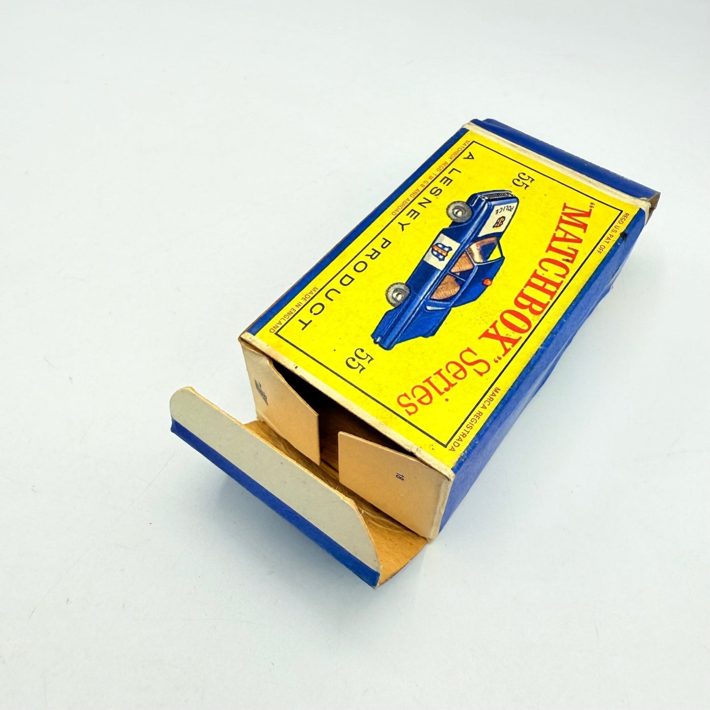 Matchbox Lesney 55b Ford Police Car - Magic Matchbox