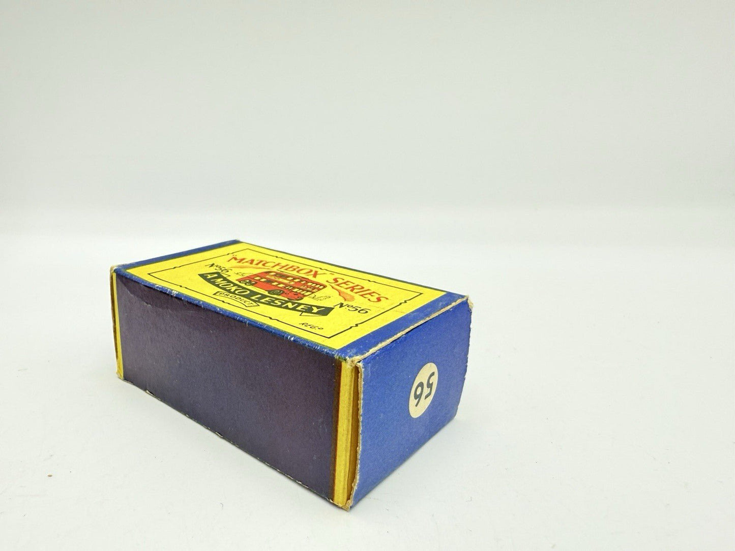 Matchbox Lesney 56a London Trolley Bus Peardrax Route 667 - Empty Box - Magic Matchbox